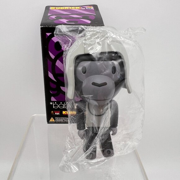 Medicom Toys Other - Baby Milo Chimp General Series 5 Bape Play Kubrick Medicom Toy Figure Rare Gray